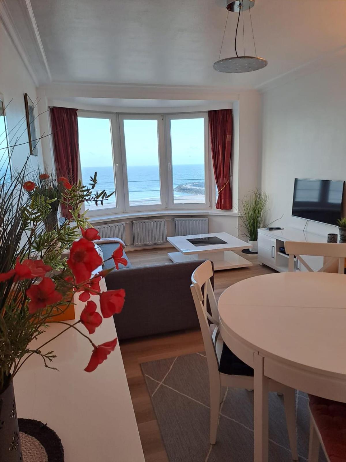 Appartement Met Prachtig Zicht Op Zee Ostenda Zewnętrze zdjęcie