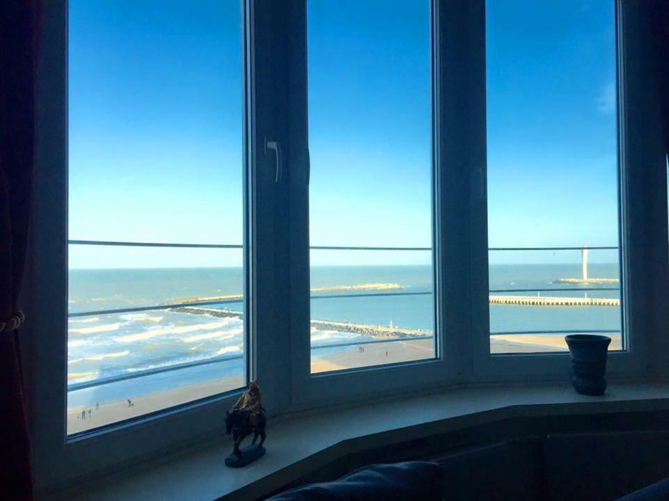 Appartement Met Prachtig Zicht Op Zee Ostenda Zewnętrze zdjęcie